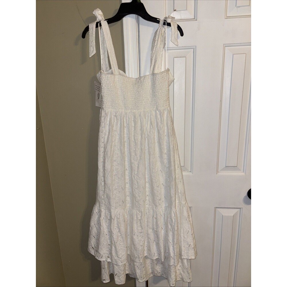 a calin flying tomato dress Size Large White Lace  New With Tags - Picture 4 of 10
